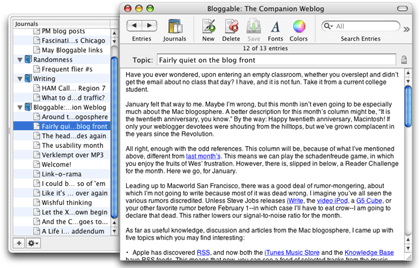 macjournal mac app journal