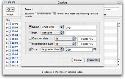 mac disk catalog software