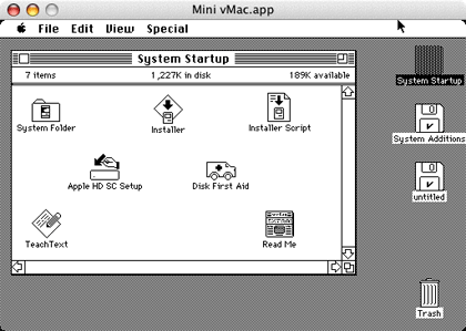 mini vmac disk images games