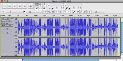 record skype call audacity