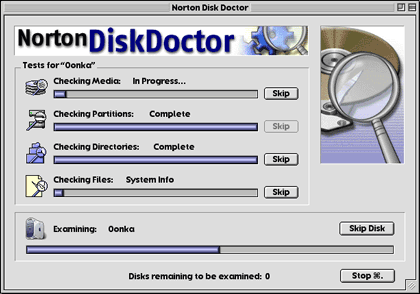 norton disk doctor w7