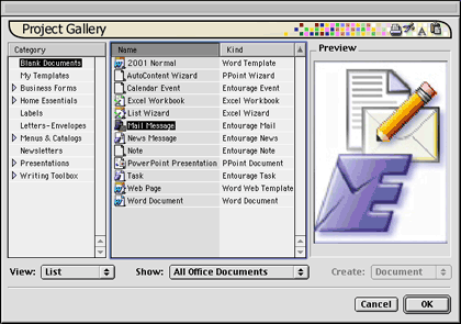 microsoft 2001 for mac will not open