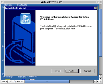 install additions virtual pc 7 for mac