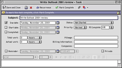 outlook todolist